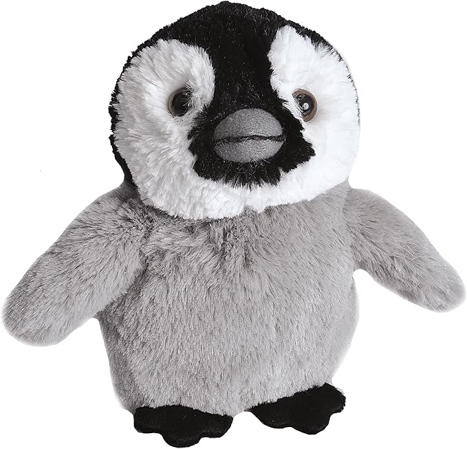 Wild Republic Penguin Plush, Stuffed Animal, Plush Toy, Gifts for Kids, Hug’Ems 7"