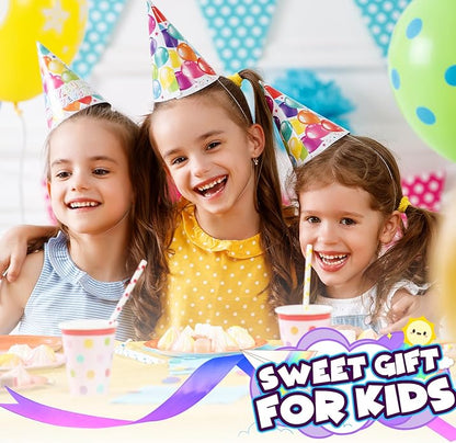 PinkSheep Toddler Jewelry Kids Jewelry Kids Necklace Choker and Bracelet 3 Pack 9pcs, Little Girls Jewelry In Box, Flower Girl Gift Kids Girls Accessories