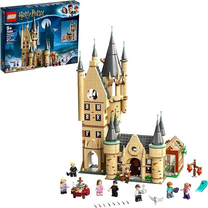 LEGO Harry Potter Hogwarts Astronomy Tower 75969, Castle Toy Playset with 8 Character Minifigures Including Harry Potter and Draco Malfoy, Wizarding World, Birthday Gifts for Kids, Girls & Boys