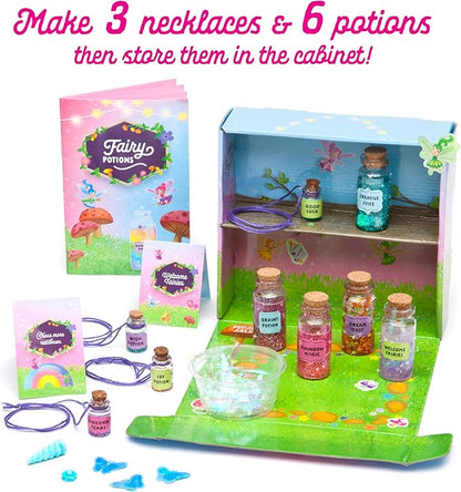 Craft-tastic – Fairy Potions Craft Kit – Make 9 Magical Fairy Potions