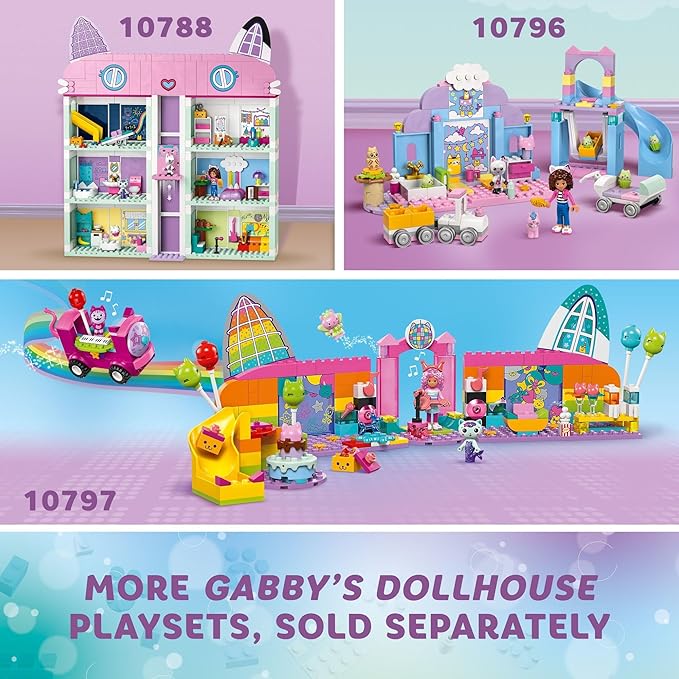 LEGO Gabby's Dollhouse Crafting with Baby Box Building Toys - Pretend Play Toy Figures & Playset for Kids, Girls & Boys, Ages 4+ - Birthday Gift - 10795