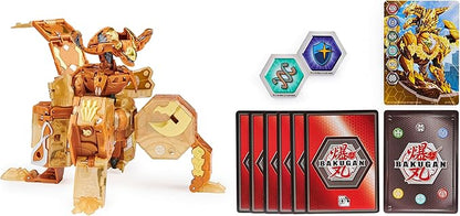 Bakugan Ultimate Viloch, 7-in-1 Exclusive Bakugan, Includes BakuCores and Trading Cards, Geogan Rising Collectible Action Figure Kids Toys for Boys