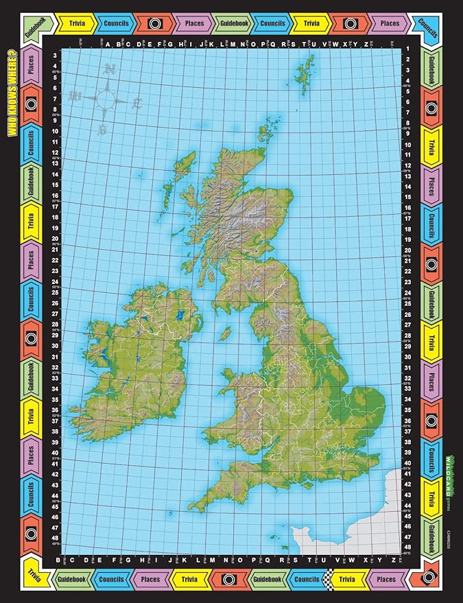 UK Ireland - MAP Board Game