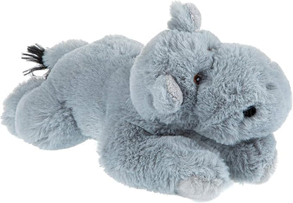 Wild Republic EcoKins Mini Hippo Stuffed Animal 8 inch, Eco Friendly Gifts for Kids, Plush Toy, Handcrafted Using 7 Recycled Plastic Water Bottles (24803)