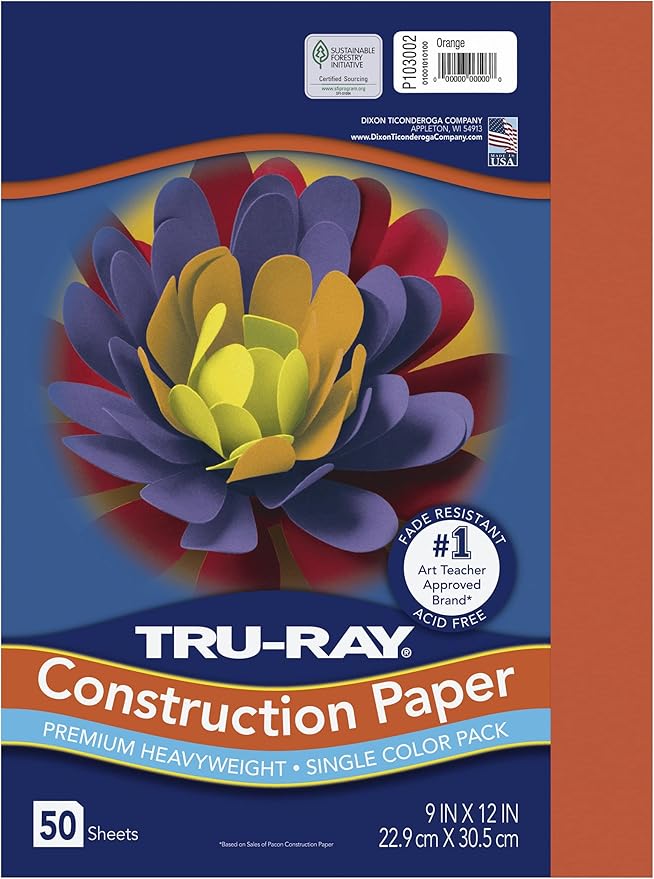 PAC103002 - Pacon Tru-Ray Construction Paper