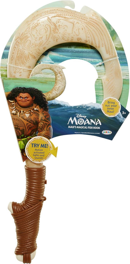 Disney Moana Maui's Magical Fish Hook, Motion Activated Lights and Sound! 20 Inches