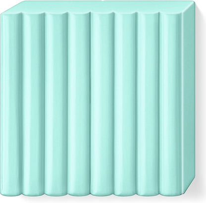 Staedtler FIMO Effects Polymer Clay - -Oven Bake Clay for Jewelry, Sculpting, Mint Green Pastel 8020-505