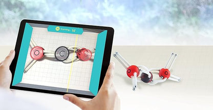 Happy Atoms Magnetic Molecular Modeling Introductory Set | Intro to Atoms, Molecules, Bonding, Chemistry | Create 508 Molecules | 73 Activities | Plus Free Educational App for iOS, Android