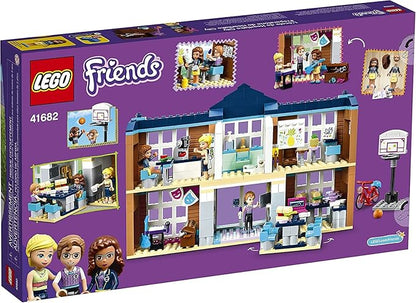 LEGO Friends Heartlake City School 41682 Building Kit; Pretend School Toy Fires Kids’ Imaginations and Creative Play; New 2021 (605 Pieces)