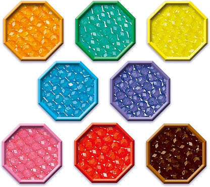 Aquabeads Jewel Bead Pack - Arts & Crafts Bead Refill Kit for Kids 4+ - Expand Your Aquabeads Creations with 800+ Jewel Beads in 8 Colors