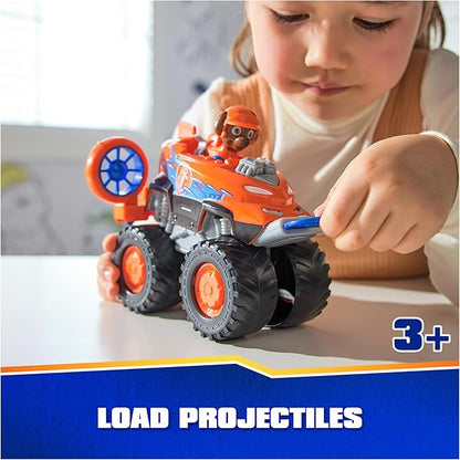 Paw Patrol: Rescue Wheels Zuma’s Hovercraft, Toy Truck with Projectile Launcher and Collectible Action Figure, Kids Toys for Boys & Girls Ages 3+
