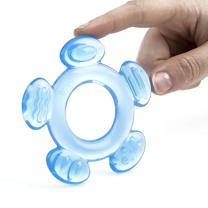 Nuby 3 Step Soothing Teether 3 Piece Set- Assorted Color