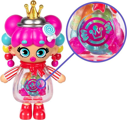Quirky Kweens Series Premium Figurine and Display Case, 4 Inch/Approx 10cm Tall Collectible Art-Toy, 3 Pack, Every Kween is Unique