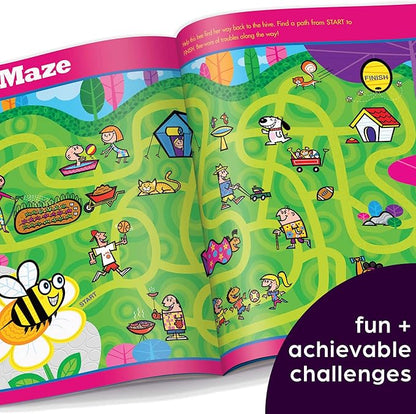 Highlights Amazing Mazes Beginner Maze Books for Kids Ages 3-6, 144 Pages, 2-Pack of Activity Books for Kids, Screen Free Fun and Challenging Mazes for Kids