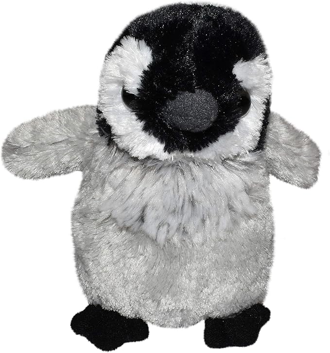 Wild Republic Penguin Plush, Stuffed Animal, Plush Toy, Gifts for Kids, Hug’Ems 7"