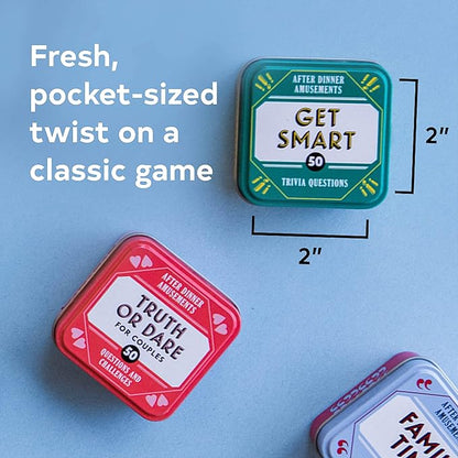 Chronicle Books After Dinner Amusements: Travel Trivia: 50 Questions on World Geography and Culture (Family Friendly Trivia Card Game, Portable Camping and Holiday Games)