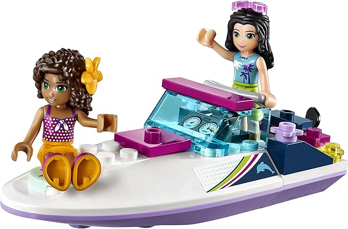 LEGO Friends Andrea's Speedboat Transporter 41316 Building Kit (309 Piece)