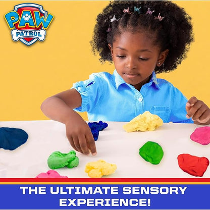 Paw Patrol Dough Party Pack, 25-Pack, Includes Colorful Sensory Doughs, 6 Colors, 2 oz. Each, Reusable Toys, Party Favors for Kids, Travel Toys, 3 Year Old Boy Toy, Sensory Play