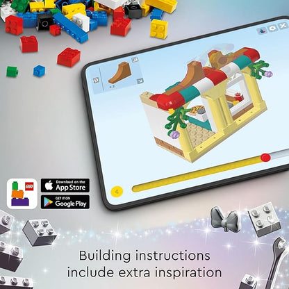 LEGO Disney Classic 100 Years of Disney Animation Icons 43221 Buildable Disney Toy with Mickey Mouse Minifigure, Classic Disney Wall Art, Fun Toys for Kids Ages 6+