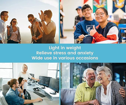 fidgets for Classroom, 2pcs Quiet Silent pop Wristband Watch, Autism Sensory Products, Stress Toys, Silent ADHD Toys for Adults Kids Toddlers