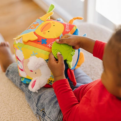 Melissa & Doug K's Kids Musical Farmyard Cube Educational Baby Toy