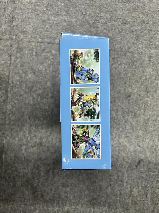 3 in 1 Flower Cat Parrot Butterfly Building Set, Animal Figures Building Toy for Home Office Art Decor, 412 PCS Building Block Gift for Kids Boys Girls Ages 6 7 8 9 10 11 12+ Adults