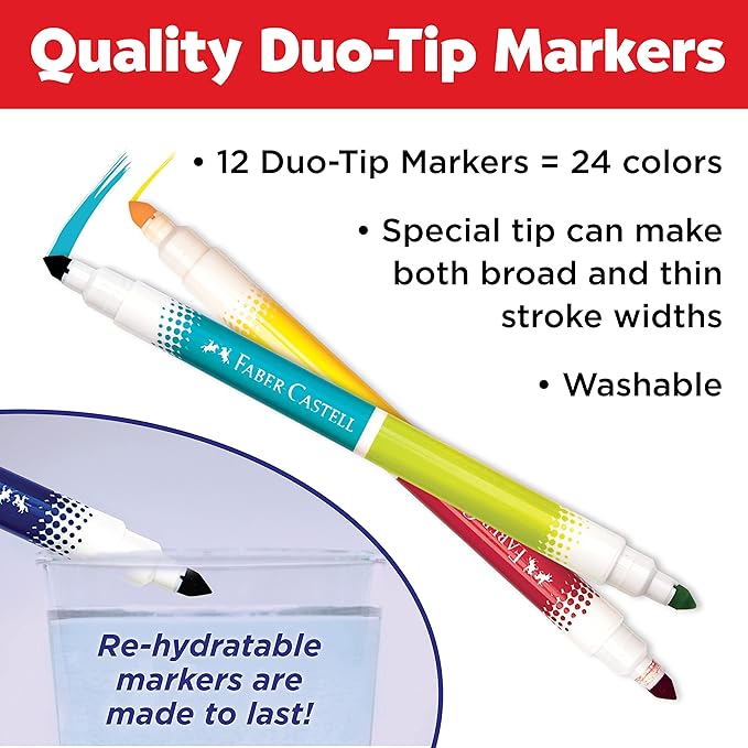 Faber-Castell Color by Number Puzzle, Jungle - 100 Pieces, Art Project for Kids Ages 6+