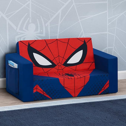 Delta Children Cozee Flip-Out Sofa, Spider-Man