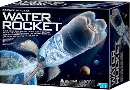 4M Water Rocket Kit, DIY Science Space Stem Toys, For Boys & Girls Ages 8+