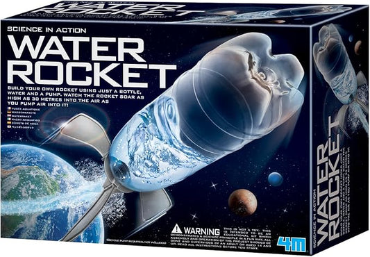 4M Water Rocket Kit, DIY Science Space Stem Toys, For Boys & Girls Ages 8+