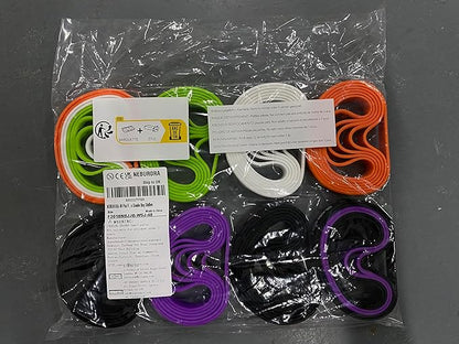 NEBURORA 48 Pcs Halloween Rubber Bracelets Silicone Wristbands Halloween Party Favors Trick or Treat Gifts Goodie Bag Stuffers