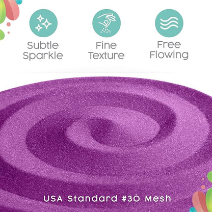 Wild Orchid Unity Sand, 1 LB (16 oz), Colored Sand for Weddings, Vase Filler, Home Décor, Craft Sand, Aquarium Sand, and More