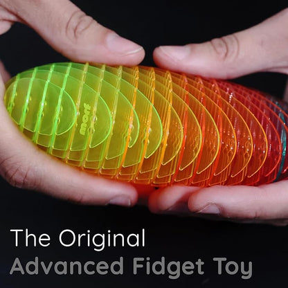 Morf Fidget Worm Toy - Flexible 3D Sensory Slug Figgy Toy for Kids, Teens, and Adults – Stretchy, Quiet, Stress and Anxiety Relief, Focus - For Play, School, Work Gifts, Great For Classroom and Office