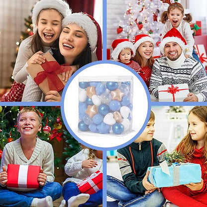 GOGOSO Shape Ball Pits Balls, Star Heart Plastic Play Balls for Toddlers Kids Children, DIY Giant Friendship Bracelet Banner