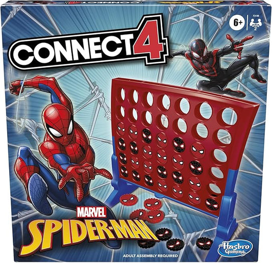 Hasbro Gaming Connect 4 Marvel Spider-Man Edition Game | Strategy Board Games for Kids | 2 Players | Easter Gifts for Boys & Girls| Ages 6+ (Amazon Exclusive)