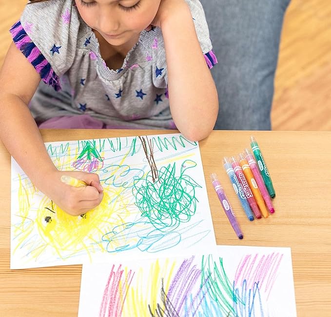 Crayola Silly Scents Twistables Crayons, 12 Count, Coloring Supplies, Gift for Kids