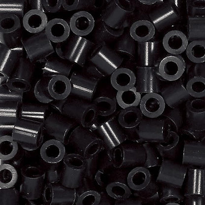 Perler Beads Fuse Beads for Crafts, Black, Small, 6000pcs
