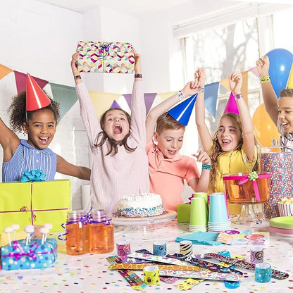 30 PCS Slap Bracelets Kids Party Favors,Bulk Emotions Camouflage Leopard Print Snap Bracelet Party Favors Supplies for kids&teens Gifts Teacher Classroom School Favors Prizes Christmas Gift