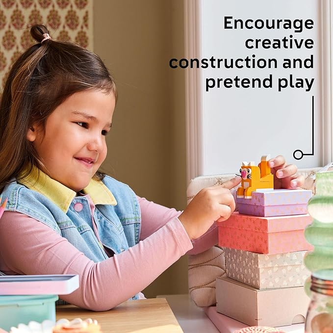 LEGO Classic Creative Happy Box Building Toy Set - Building Blocks Toy for Kids, Boys and Girls, Ages 5+ - Learning and Educational Toy for Preschool - Gift Idea for Birthdays - 11042