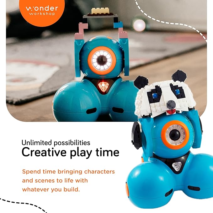 Wonder Workshop Build Brick Extensions for Dash and Dot Robots Small