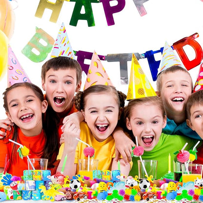 GOAUS Party Favors for Kids, 220 Pcs Small Toys Prizes Bulk, Goodie Bag Stuffers, Treasure Box Toys for Classroom, Prize Box Birthday Gift Bag Easter Egg Fillers