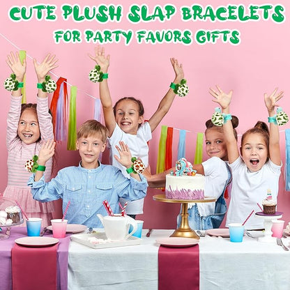 Lenwen 15 Pcs Stuffed Turtle Slap Bracelets Bulk Adorable Plush Turtle Stuffed Animals Slap Bracelets for Birthday Sea Party Favors Decor Goodie Bag Stuffers(Lovely)