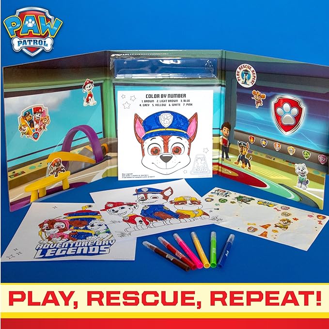 Bluey Paw Patrol Sticker Activity Playset