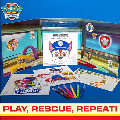 Bluey Paw Patrol Sticker Activity Playset