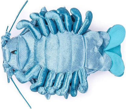 ZHONGXIN MADE Large Isopod Plush - Lifelike 20” Blue Isopod Weigted Stuffed Animal, Realistic Bathynomus Giganteus Arthropod Insect Plushie, Soft Crustaceans Animals Toys Model Dolls Gifts for Kids