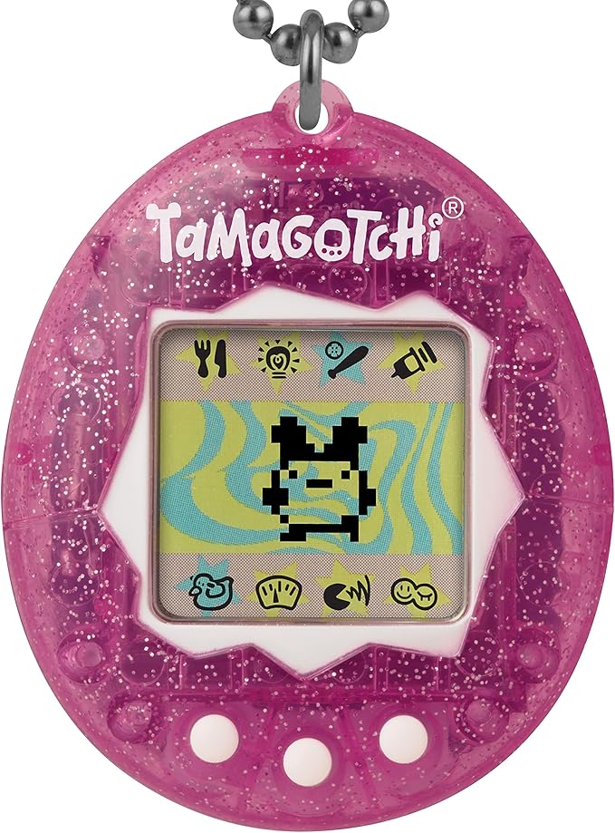 Tamagotchi Original - Pink Glitter (Updated Logo)