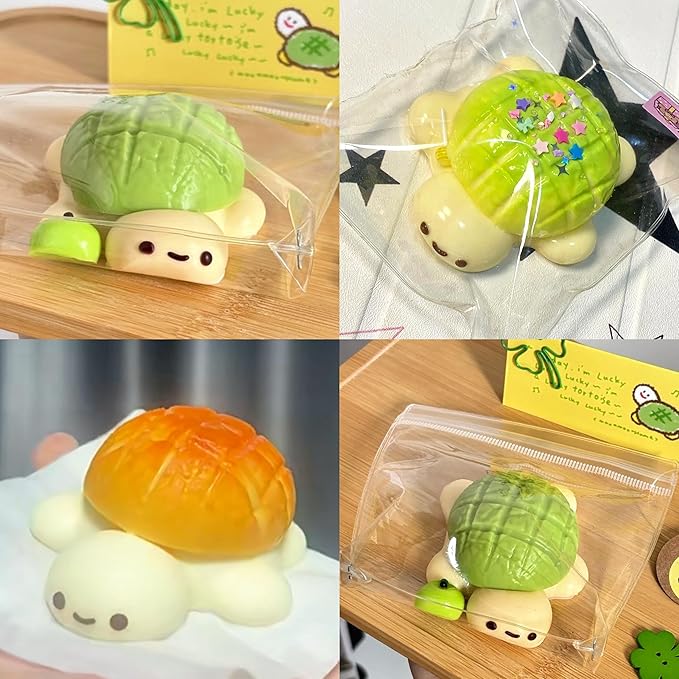 2 Sets Pineapple Bread Turtle Squishy Silicone Mold,Squishy Making Tool, Taba Molds, DIY Craft Resin Molds Soap Molds