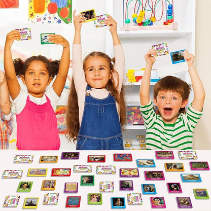gisgfim 50 Pairs Memory Matching Game Famous Paintings Concentration Memory Matching Games for Adults Learning Educational Matching Game A Fun & Fast Artworks Theme Memory Matching Games