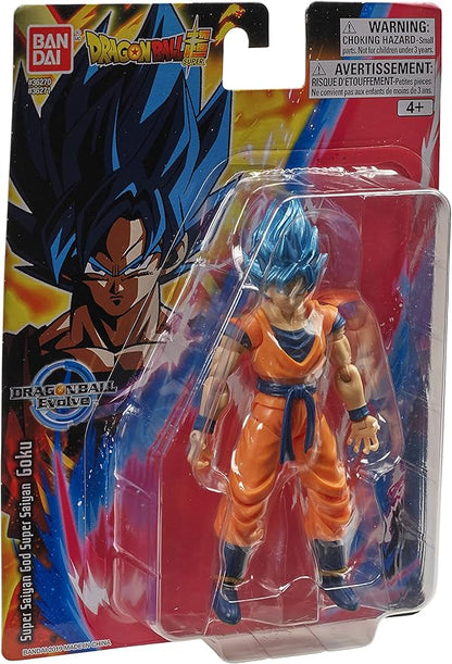 Bandai Namco - Dragon Ball Super - Super Saiyan Blue Vegeta, Dragon Ball Evolve 5" Action Figure