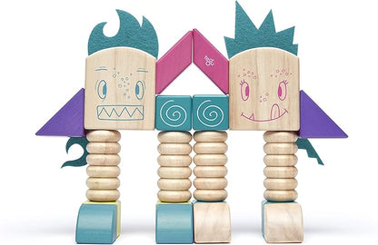 Tegu Beans & Tumtum Magnetic Wooden Block Set